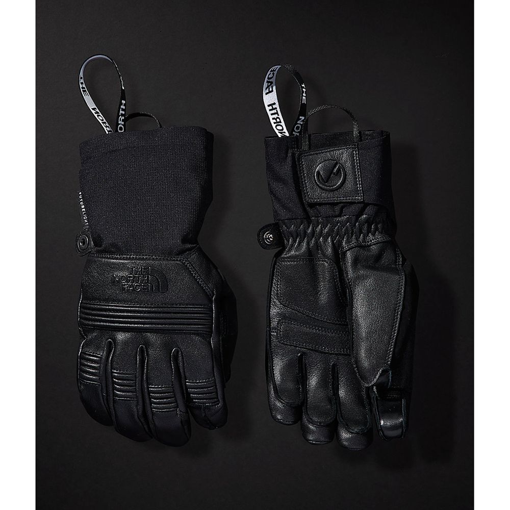 The North Face Gloves Mens Australia - The North Face Steep Patrol Futurelight™ Black (QRL-125740)